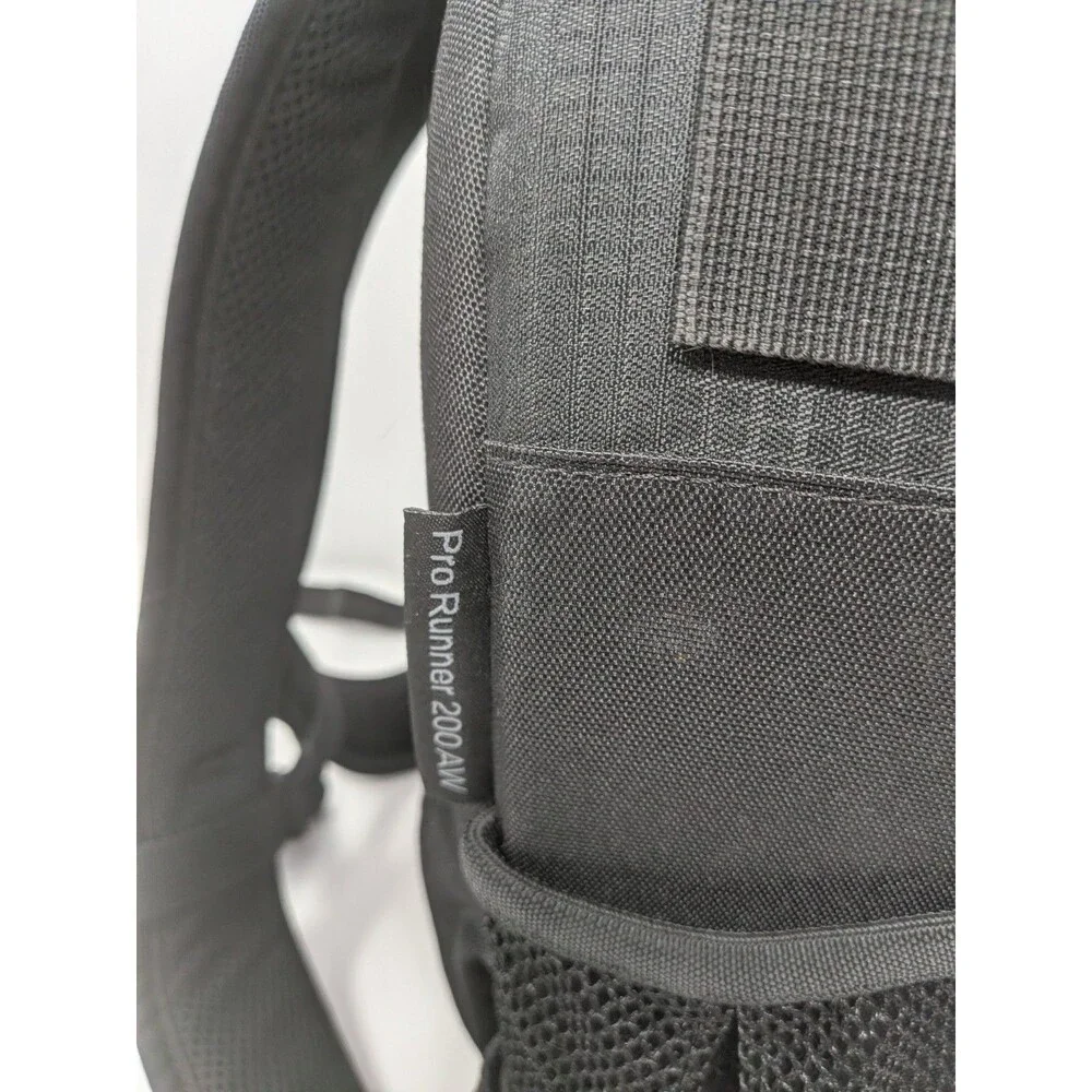 Lowepro Pro Runner 200 AW DSLR Camera Backpack Black Padded Weatherproof Bag